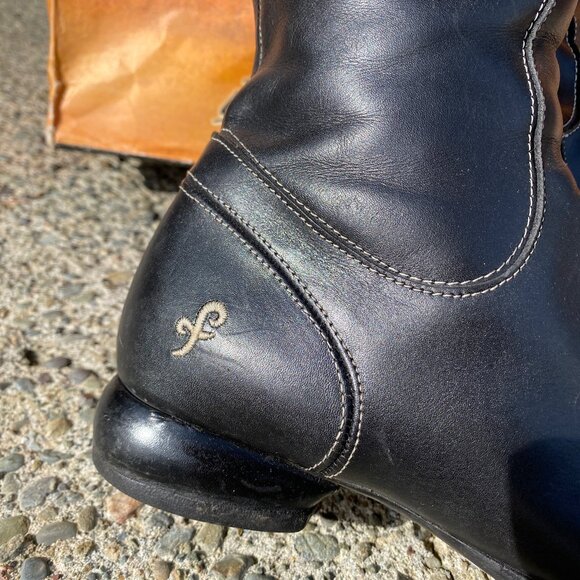 Black John Fluevog boots with Original Box, Size 10 - Picture 3 of 7